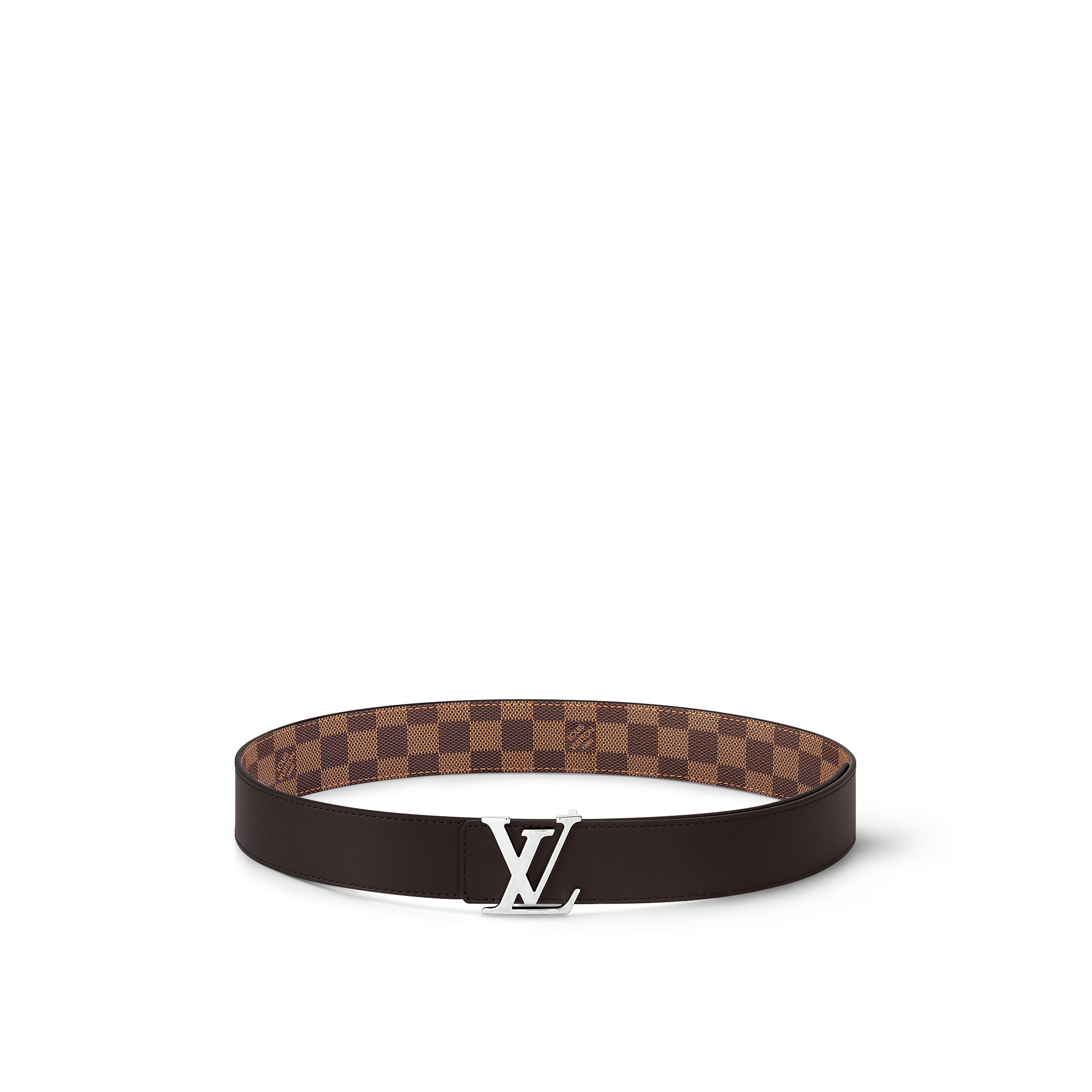 ベルト・LV イニシャル 40MM リバーシブル ダミエ・グラフィット｜ルイ・ヴィトン 公式サイト - M0212S